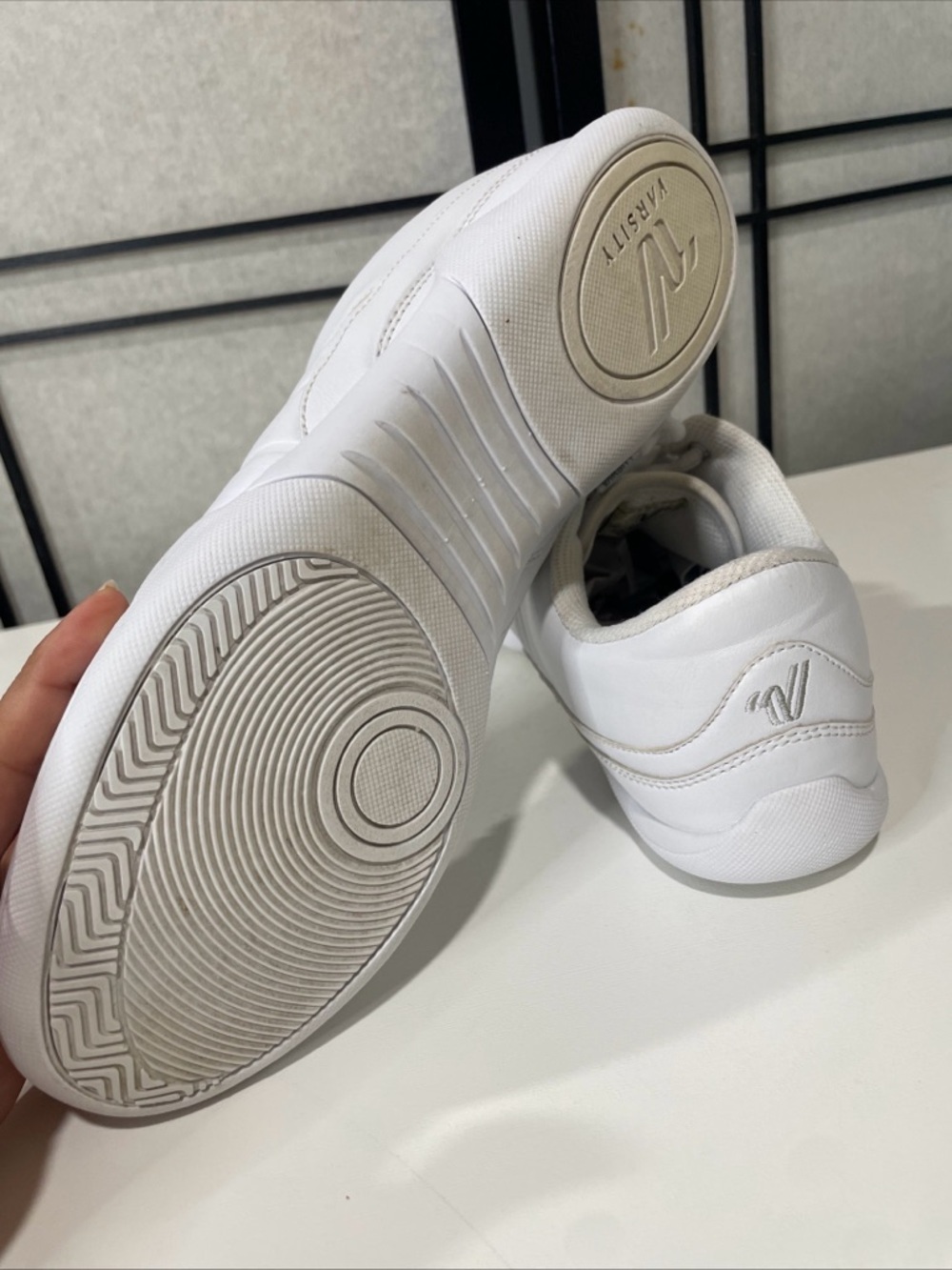 Varsity Cheerleader ll Shoes White Leather Size11 Women’s - Good Condition - Picture 6 of 10